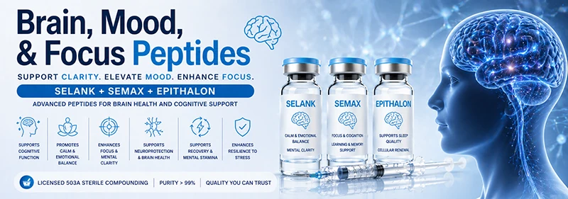 Brain, Mood, and Focus Peptides